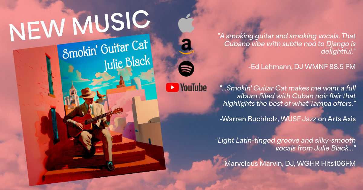 Smokin’ Guitar Cat